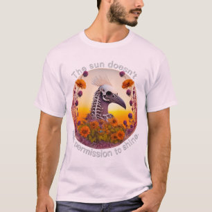 T-shirt Le Soleil ne demande pas la permission de briller