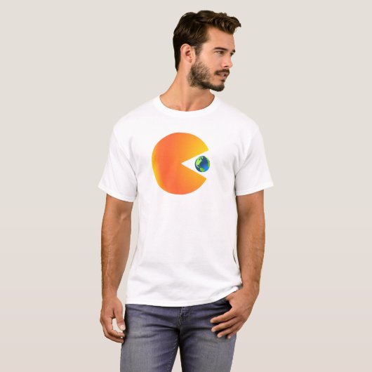T-shirt Le Soleil va avaler la Terre (Devant entier)