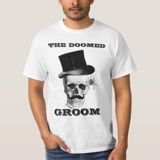 T-shirt Le somnolent marié drôle design mariage (Devant)