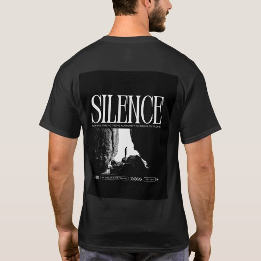 T-shirt Le son du silence (Dos)