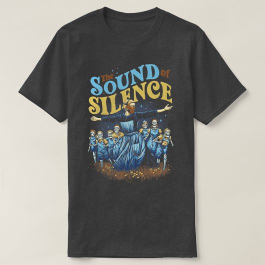 T-shirt Le son du silence (Design devant)