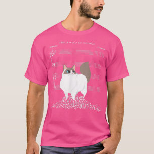 T-shirt Le Son Du Silence Chat Compositeur De Musique Clas