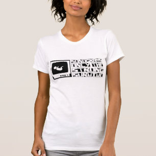 T-shirt Le sonogramme survivent