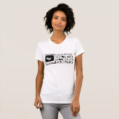 T-shirt Le sonogramme survivent (Devant entier)