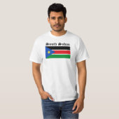T-shirt Le Soudan du sud (Devant entier)