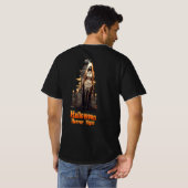 T-shirt Le spectre d'Halloween (Dos entier)