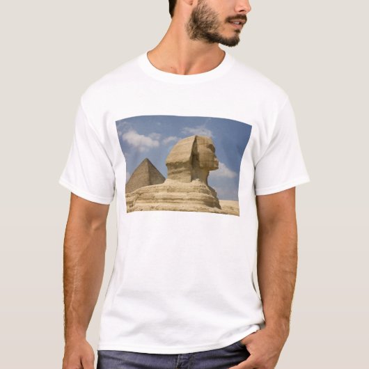 T-shirt Le Sphinx, Giza, Al Jizah, Egypte (Devant)
