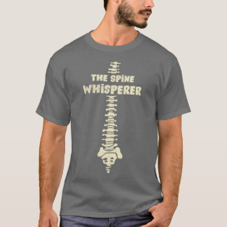 T-shirt Le Spine Whisperer Chiropratique Ostéopathique Cad