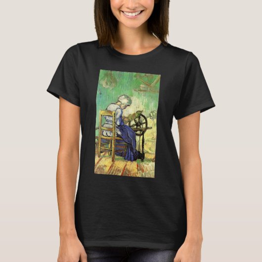 T-shirt Le Spinner par Vincent van Gogh (Devant)