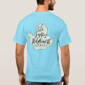 T-shirt Le Spisey Wilderness Alabama Aquarelle Tee (Dos)