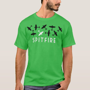 T-shirt Le Spitfire RAF World War Deux chasseurs 