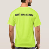 T-shirt Le Squat Barbell Va Ici (Dos)