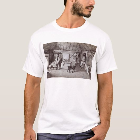 T-shirt Le squatter premier à la maison, c.1847 (Devant)
