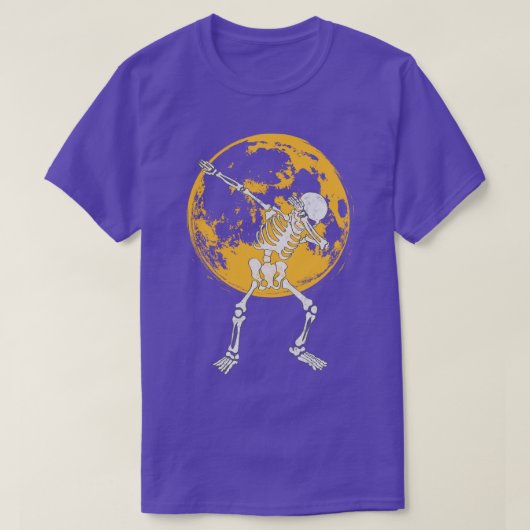 T-shirt Le squelette dansant (Design devant)