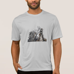 T-shirt Le squelette et la mariée cadavre.