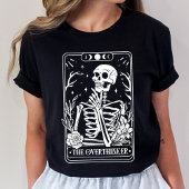 T-shirt Le squelette Overthinker Tarot