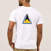 T-shirt Le St Lucia (Dos)