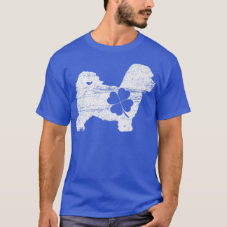 T-shirt Le ST PATRICK du Shamrock irlandais Maltipoo Saint