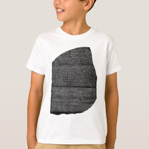 T-shirt Le Stele égyptien de granodiorite de pierre de
