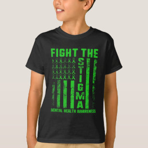T-shirt Le Stigma Sensibilisation à la santé mentale Dépre