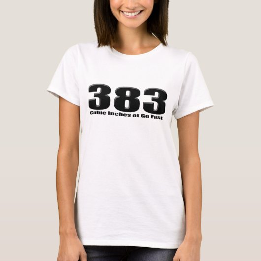 T-shirt le stroker 383 vont rapidement (Devant)