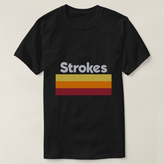 T-shirt Le Strokes Love Rock Band Art (Design devant)