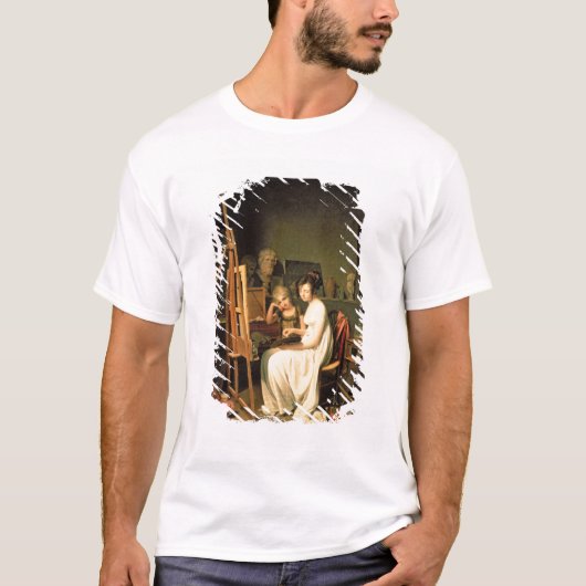 T-shirt Le studio de l'artiste (Devant)