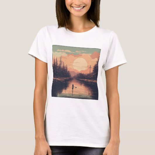 T-shirt Le Style Classique Convient À L'Usure Moderne (Devant)