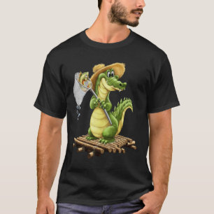 T-shirt Le style crocodile du déjeuner