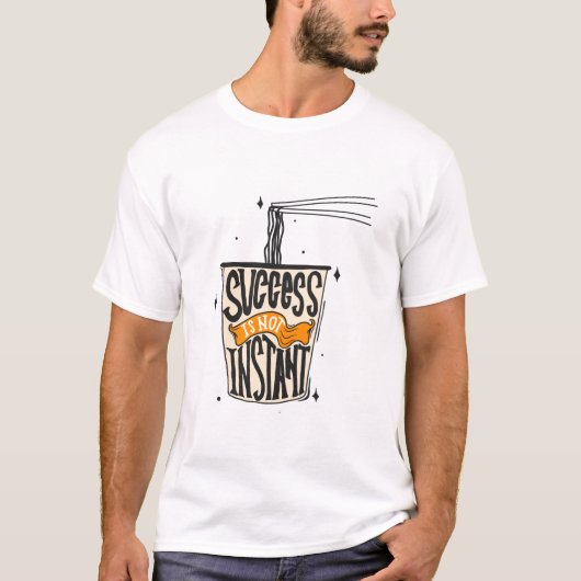 T-shirt Le Succès N'Est Pas Instable (Devant)