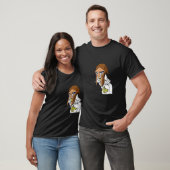 T-shirt Le sué fou du singe (Unisexe)