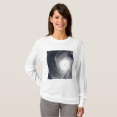 T-shirt Le Super Typhoon Melor survole l'océan Pacifique (Devant entier)