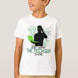 T-shirt Le support technique ne s'inquiète pas Le technic