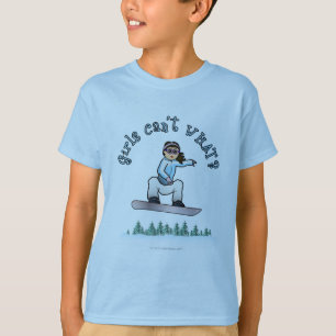 T-shirt Le surf des filles légères