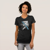 T-shirt Le surf des neiges de Marilyn (Devant entier)