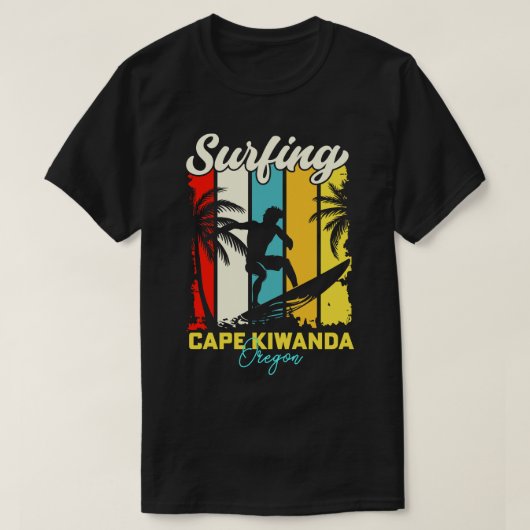 T-shirt Le surf du Cap KiOregon (Design devant)