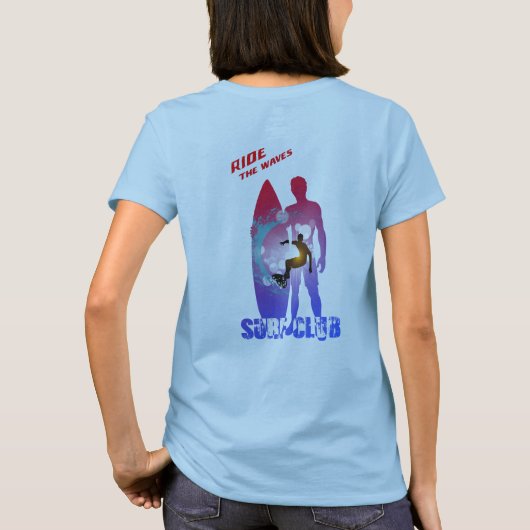 T-shirt Le surf | Femmes (Dos)