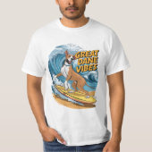T-shirt Le Surf Great Dane Pooch (Devant)