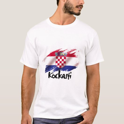 T-shirt le surnom de l'équipe nationale de Croatie (Devant)