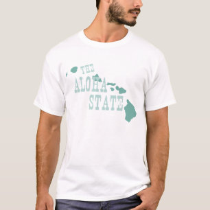 T-shirt Le surnom hawaïen Aloha State Hawaii Shapi