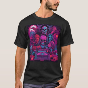 T-shirt Le surréalisme de l'Imaginaire sombre rencontre l'