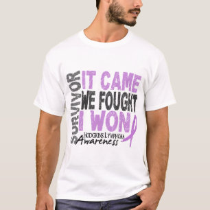 T-shirt Le survivant de lymphome de Hodgkins qu'il est