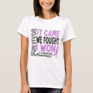 T-shirt Le survivant de lymphome qu'il est venu nous m'a