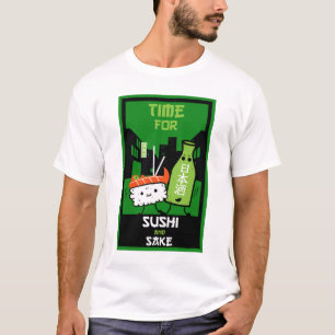 T-shirt Le Sushi Et Le Sake