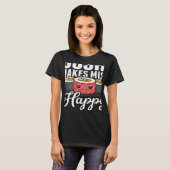 T-shirt Le Sushi Rend Miso Joyeux Nourriture Japonaise Sus (Devant entier)