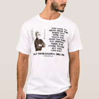 Le Swami Vivekananda se développent à l'envers du