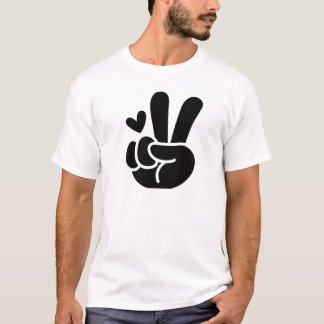 T-shirt Le symbole est populaire pour créer des autocollan