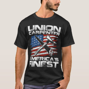 T-shirt Le Syndicat De La Fête Du Travail Carpenter L'Amér