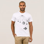 T-shirt Le système solaire 2 (Devant entier)