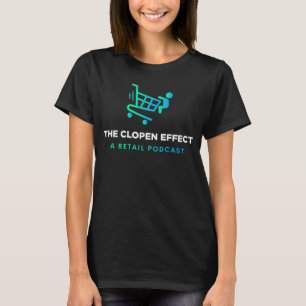 T-shirt Le T de base de l'effet Clopen